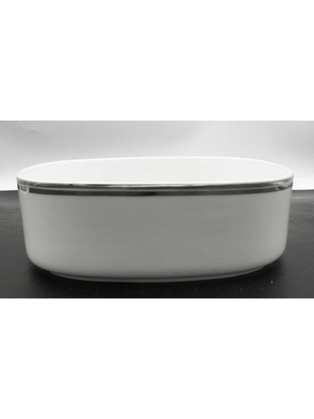 Rings by Block (Transitions) 8 Inch Square Vegetable Bowl Pattern Code: BLORIN - Picture 6 of 6